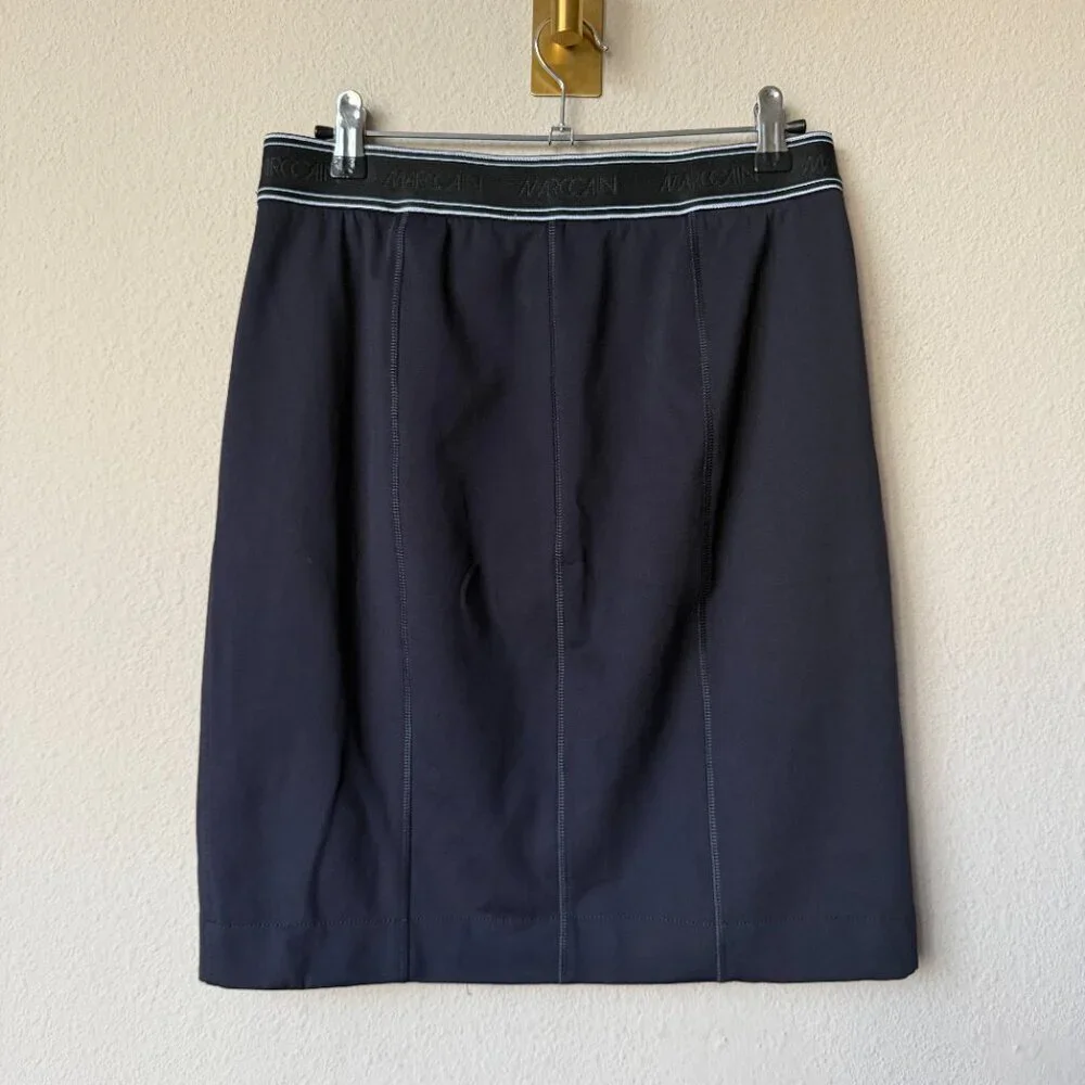 Marc Cain Geometric Knit Mini Skirt Size M - Picture 2 of 8